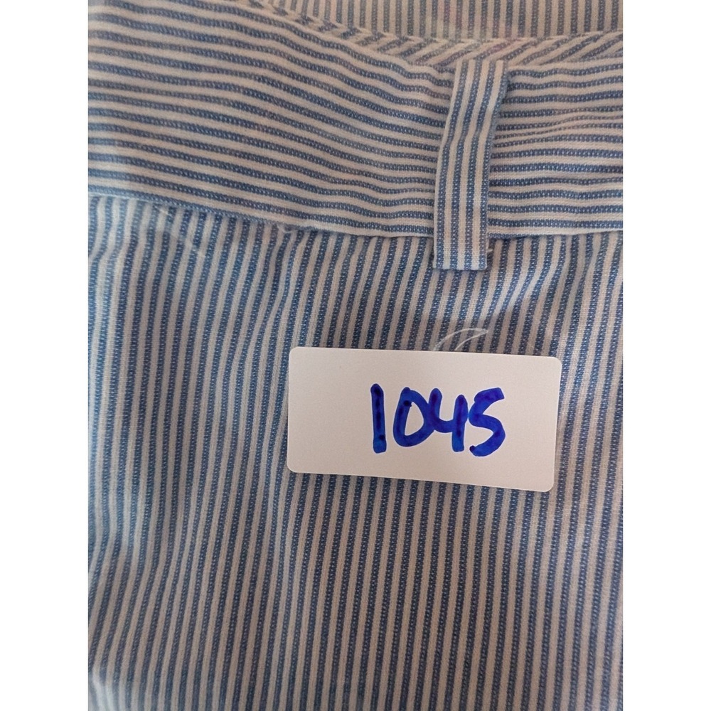 LRL Ralph Lauren‎ Active Blue White Stripe Bermuda Shorts Classic Preppy Golf 4 - Picture 12 of 12